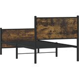  Metalni okvir kreveta bez madraca boja hrasta 90x200 cm | shoptok.hr