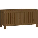  Vrtna kutija za pohranu boja meda 108x42,5x54 cm od borovine | shoptok.hr