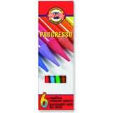  Set pastelnih olovki u lakovanom omotu PROGRESSO - 6-delni Cene