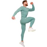 GymBeam muške helanke high compression leggings blue | ePonuda.com
