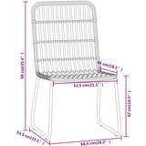  Vrtna jedilna garnitura 9-delna črna, (20674615) | Shoptok.si