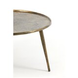 Light & Living Metalni okrugao stolić za kavu u brončanoj boji ø 67,5 cm Babina – | shoptok.hr