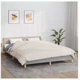  Obtežena odeja svetlo krem 220x230 cm 11 kg blago | Shoptok.si