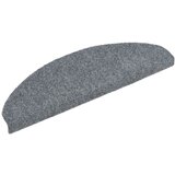  Prostirke za stepenice, samoljepljive, 10 kom, 65x21x4 cm, svijetlo sive, poluokrugle, velike | shoptok.hr