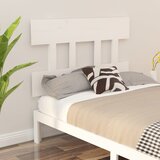 vidaXL Uzglavlje za krevet bijelo 93,5 x 3 x 81 cm od masivne borovine Cijene