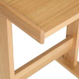 Hübsch Stranska mizica v hrastovem dekorju 35x48 cm Less – | Shoptok.si