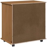  Gležnji kabinet s kolesom Medeno rjava 63,5 x 39 x 65,5 cm, (5000232375) | Shoptok.si
