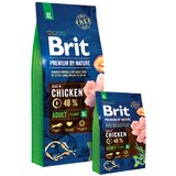 Brit Premium Adult XL - Varčno pakiranje: 2 x 15 kg | Shoptok.si