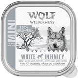 Wolf of Wilderness Adult 6 x 150 g - pladnji - White Infinity - konj Cene