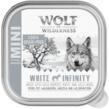 Wolf of Wilderness MINI Adult 6 x 150 g - zdjelice - White Infinity - konjetina | shoptok.hr
