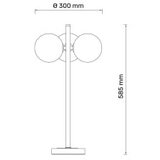 Bb Link Stona lampa 3*G9 Crna/Bakar TALIA 14 Cene