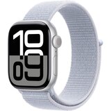 Apple watch series 10 gps + cellular 42mm silver aluminium case with blue cloud sport loop" Cijene