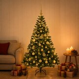  Umjetno božićno drvce s kuglicama 300 LED lampica | shoptok.hr