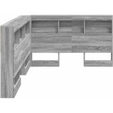  Skladišno uzglavlje Siva Sonoma 120 cm Konstruirano drvo | shoptok.hr