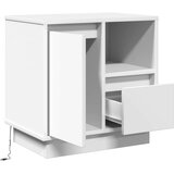  Noćni ormar Bijelo 50 x 34,5 x 50 cm. Konstruirano drvo | Eponuda.com