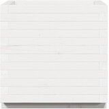  Vrtna sadilica bijela 50 x 50 x 49,5 cm od masivne borovine | shoptok.hr