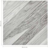  Samoljepljive podne obloge 55 kom PVC 5 11 m² sive prugaste | shoptok.hr
