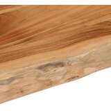 vidaXL Mizna plošča 90x40x3,8 cm pravokotna akacija naraven rob | Shoptok.si