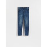 Reserved - Slim mid rise traperice - mornarsko plava | shoptok.hr