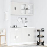  Set kuhinjskih ormarića od 4 dijela "Porto" od bijelog inženjerskog drva | shoptok.hr