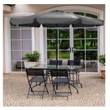 BOLZZ Veliki 3m suncobran sa nagibom Dark grey | ePonuda.com