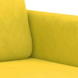 vidaXL 3-dijelni set sofa s žuti baršunast | shoptok.hr