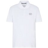 Emporio Armani Polo majice kratki rokavi Tennis Club Bela | Shoptok.si
