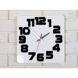 Zidni satovi LOGIC WHITE-BLACK HMCNH047-whiteblack (moderni) | shoptok.hr