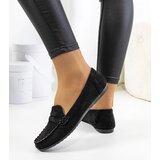 Gemre Women's black moccasins Nieves Cene