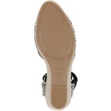 Guess Sandali 'CHARMI' ecru / srebrno-siva / črna | Shoptok.si