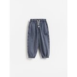 Reserved Pamučne jogger hlače - mornarsko plava | shoptok.hr