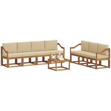  Set vanjskih sofa 8 kom. Prirodna i bež | shoptok.hr