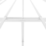 Metalni okvir za krevet bijeli 183x213 cm | Shoptok.si