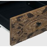 TV ormar s ladicama Smeđa 100 x 33,5 x 46 cm Čvrsto drvo manga | Eponuda.ba