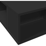  Okvir za krevet crni 90 x 190 cm od konstruiranog drva | shoptok.hr