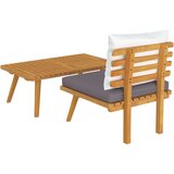  2-dijelna vrtna garnitura s jastucima masivno bagremovo drvo | shoptok.hr