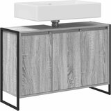  Kupaonski ormar Siva Sonoma 90 x 30 x 60 cm Konstruirano drvo | shoptok.hr