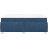  Krevet s oprugama i madracem plavi 140x200 cm od tkanine | shoptok.hr