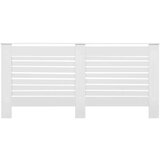 Beli pokrovi za radiatorje 2 kosa 172x19x81,5 cm mediapan | Shoptok.si