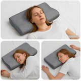  Jastuk s jastukom Siva 60 x 34 x 11 cm Poliester | shoptok.hr