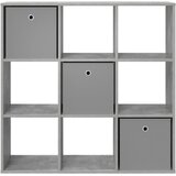  Kreveta s ladicama Betonski sivi 102 x 31 x 99,5 cm | shoptok.hr