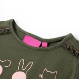  Dječja majica dugih rukava kaki 140 | shoptok.hr
