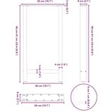 vidaXL noge stolića za kavu 2 kom antracit 50x(90-91) cm čelik | shoptok.hr