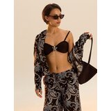 Sinsay Wide leg hlače od viskoze s paisley uzorkom | shoptok.hr