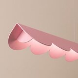 Thoro Rožnata aluminijasta LED viseča svetilka BISCUIT – | Shoptok.si