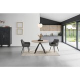 Livetastic Jedilna Miza Leeds Kovina, Namizna Plošča | Shoptok.si