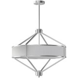 Open Design OR85822 - Luster na šipci ZUNDO 4xE27/15W/230V mat hrom/bela Cene