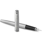 Parker Nalivno pero Jotter Steel CT + 2 črnilna vložka, srebrn | Shoptok.si