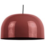 Leitmotiv Rdeča viseča svetilka s kovinskim senčilom ø 40 cm Dome – | Shoptok.si