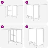  Blagovaonski stol 144 x 60 x 75 cm Konstruirano drvo Staro drvo | shoptok.hr